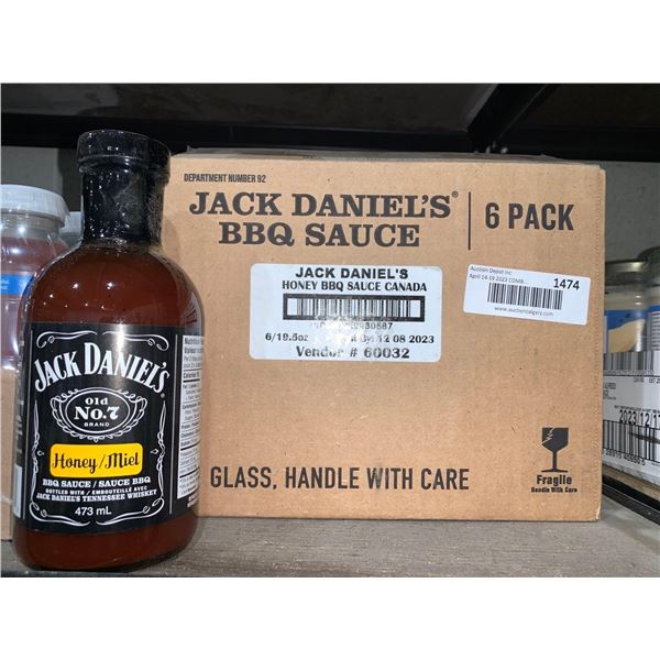 Jack Daniel's BBQ Sauce 6 x 473ml