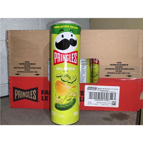 Pringles Dill Pickle Chips 14 x 156g Cans