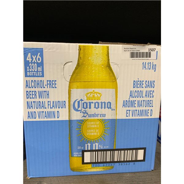 Corona Alcohol Free Beer w/ Natural Flavor & Vitamin D 24 x 330ml