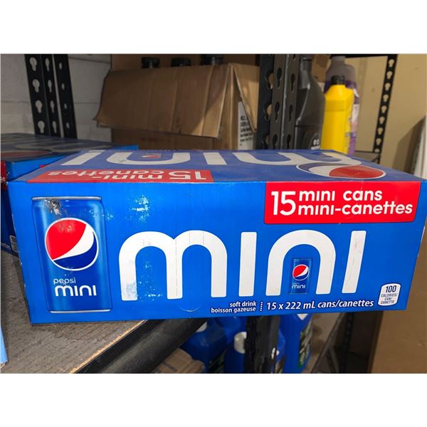Pepsi Mini Cans 15 x 222ml