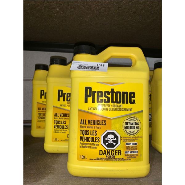 Prestone Antifreeze + Coolant All Vehicles 3 x 1.89L