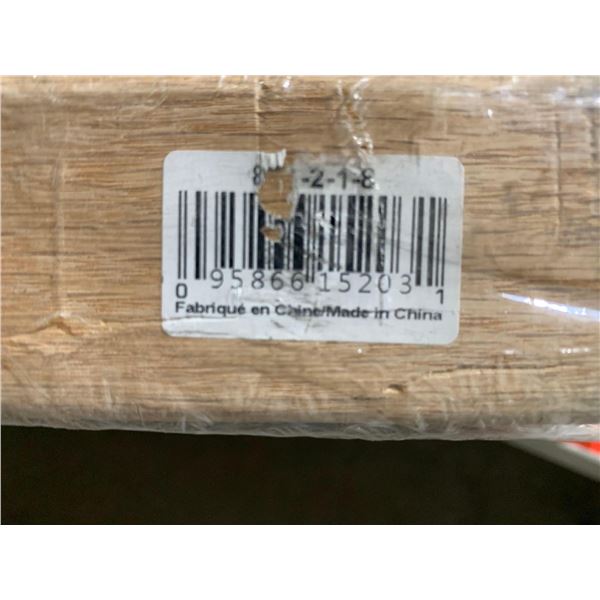 Solid Wood 8 Foot Oak Railing Lot of 1