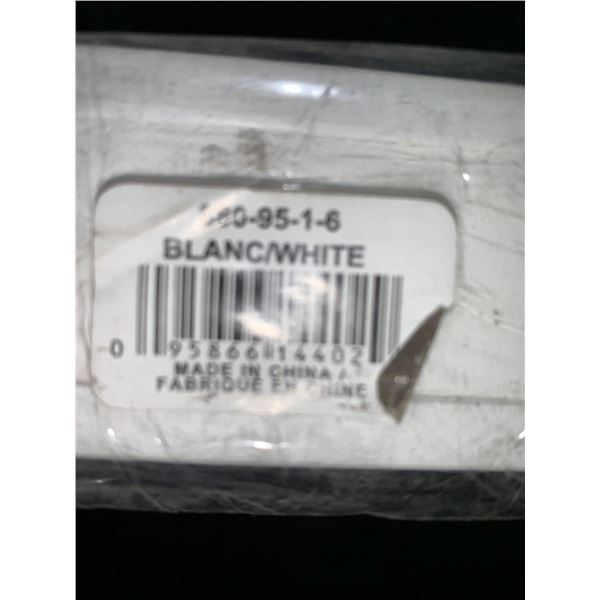 Solid Wood 6 Foot White Railing Lot of 1