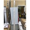 Image 2 : MDF Baseboard Peel & Stick White 3/8" x 3 7/8" x 8' Lot of 5