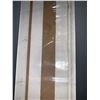 Image 3 : MDF Baseboard Peel & Stick White 3/8" x 3 7/8" x 8' Lot of 5