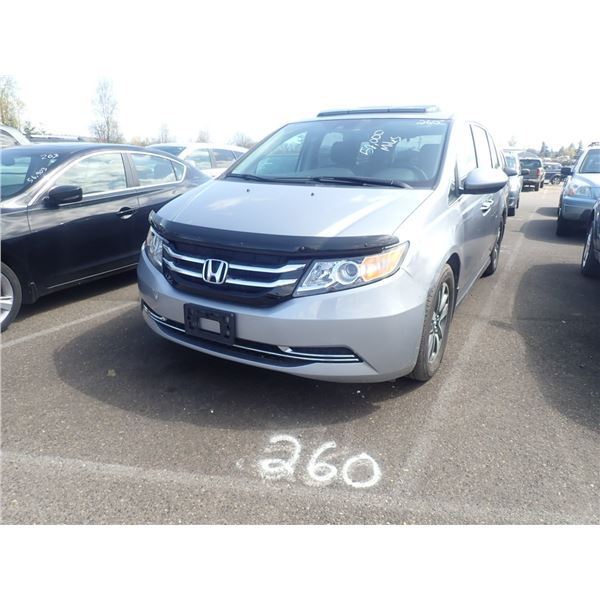 2016 Honda Odyssey Speeds Auto Auctions