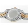 Image 7 : Rolex Mens Two Tone Champagne Linen Index Diamond Datejust Wristwatch