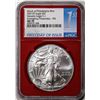 Image 1 : 2021(P) Type 1 $1 American Silver Eagle Coin NGC MS70 FDI Philadelphia Red Cores