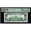 Image 2 : 1950B $50 Federal Reserve Note Cleveland Fr.2109-D PMG Choice Uncirculated 63EPQ