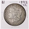 Image 1 : 1892-CC $1 Morgan Silver Dollar Coin