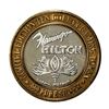Image 2 : .999 Silver Flamingo Hilton Reno, Nevada $10 Casino Limited Edition Gaming Token