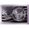 Image 2 : 1996 $1 American Silver Eagle Coin & 2oz Silver Bar Set