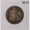 Image 1 : 1870 Seated Liberty Half Dollar Coin