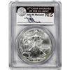 Image 1 : 2014 $1 American Silver Eagle Coin PCGS MS69 First Strike Mercanti Signature