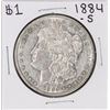 Image 1 : 1884-S $1 Morgan Silver Dollar Coin