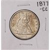 Image 1 : 1877-CC Seated Liberty Half Dollar Coin
