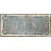 Image 2 : 1864 $10 Confederate States of America Note
