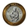 Image 1 : .999 Silver Mirage Las Vegas, Nevada $10 Casino Limited Edition Gaming Token