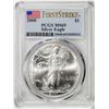 Image 2 : 2000 $1 American Silver Eagle Coin PCGS MS69 First Strike