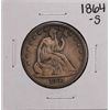 Image 1 : 1864-S Seated Liberty Half Dollar Coin