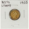 Image 1 : 1903 $2 1/2 Liberty Head Quarter Eagle Gold Coin