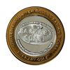 Image 1 : .999 Silver Barbary Coast Las Vegas, Nevada $10 Casino Limited Edition Gaming Token