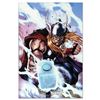 Image 1 : Marvel Comics "Thor: Heaven And Earth #3" Limited Edition Giclee On Canvas