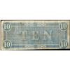 Image 2 : 1864 $10 Confederate States of America Note