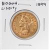 Image 1 : 1899 $10 Liberty Head Eagle Gold Coin