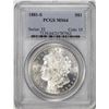 Image 1 : 1881-S $1 Morgan Silver Dollar Coin PCGS MS64