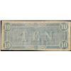 Image 2 : 1864 $10 Confederate States of America Note