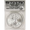 Image 1 : 2012 $1 American Silver Eagle Coin ANACS MS70 First Day of Issue