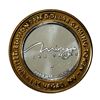 Image 2 : .999 Silver Mirage Las Vegas, Nevada $10 Casino Limited Edition Gaming Token