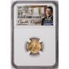 Image 1 : 2021 Type 1 $5 American Gold Eagle Coin NGC MS70 FDOI Ronald Reagan Signature