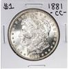 Image 1 : 1881-CC $1 Morgan Silver Dollar Coin