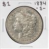 Image 1 : 1884-S $1 Morgan Silver Dollar Coin