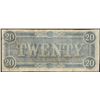 Image 2 : 1864 $20 Confederate States of America Note