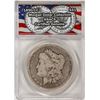 Image 1 : 1890-CC $1 Morgan Silver Dollar Coin ANACS Certified Genuine