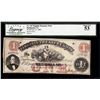 Image 1 : 1862 $1 Virginia Treasury Note Richmond, VA Obsolete Note Legacy About New 53