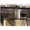 Image 3 : EFI CSDR2-48VC STAINLESS STEEL COMMERCIAL MOBILE SALAD PREPARATION STATION ( NO PLASTIC CUTTING