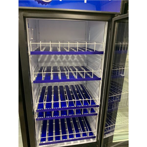 QBD CD26-HC COMMERCIAL SINGLE DOOR GLASS FRONT ILLUMINATED
