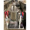 Image 1 : XDON HY2-15A STAINLESS STEEL COMMERCIAL ELECTRIC MOBILE TILTING / MIXING HOPPER