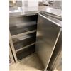Image 2 : STAINLESS STEEL 2 SLIDING DOOR COMMERCIAL 32 3/4"W X 12"D X 32 3/4"W X 12"D X 39 1/2"H L-SHAPED