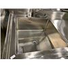 Image 2 : STAINLESS STEEL SINGLE BAY COMMERCIAL 66 1/2"W X 31 1/2"D X 37"H WASH SINK / TABLE WITH FAUCET