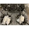 Image 2 : ATOSA ATHP-24-4 STAINLESS STEEL 4 BURNER 24" TABLE TOP GAS RANGE