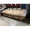 Image 1 : PALLET OF 2 STAINLESS STEEL COMMERCIAL POCKET DOOR PANELS WITH WINDOW