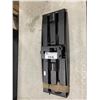 Image 1 : KANTO BLACK METAL TELEVISION WALL MOUNT