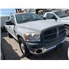 Image 2 : 2007 DODGE RAM 2500HD, 2DR TRUCK, WHITE, VIN 3D7KR26D97G804748,