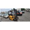 Image 2 : HYUNDAI HLF25C-5 HYDRAULIC FORKLIFT, YELLOW, SER #FK0210413,