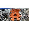 Image 1 : GREATBEAR ORANGE HEAVY DUTY HYDRAULIC SKID STEER TREE CUTTER ATTACHMENT